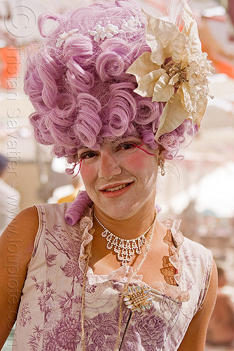 burning man - drag queen, drag queen, man, pink wig, transvestite