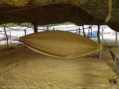 burning man - hammock camp, hammock