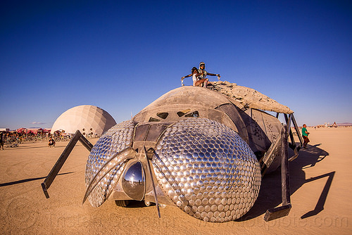 burning man - house fly art car - superfly - cirque de soleils, 2015, burning man art cars, cirque de soleils, compound eyes, dsc02057, head, house fly art car, insect, mutant vehicles, superfly art car, the superfly