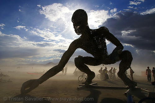 burning man - mumbatu, art installation, mumbatu, sculpture