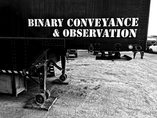 burning man - pathogen trackers camp - binary conveyance & observation, pathogen trackers camp