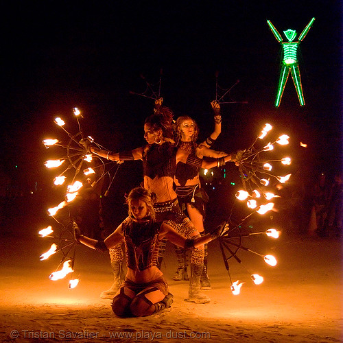 burning man - pyronauts of giza - fire conclave, burning man at night, fire conclave, night of the burn, pyronauts of giza