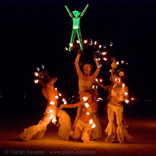 burning man - pyronauts of giza - fire conclave, burning man at night, fire conclave, night of the burn, pyronauts of giza