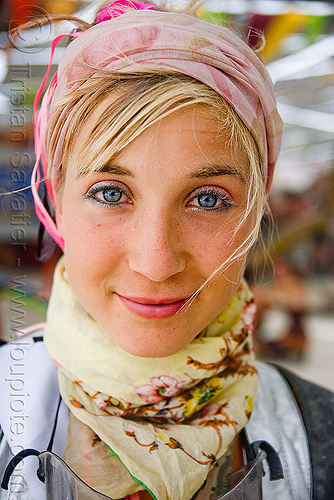 burning man - rachel, woman