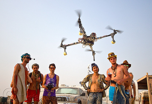 burning man - remote controlled drone, drone, flying, men, multicopter, quadcopter, quadrocopter, quadrotor helicopter, rc, remote controlled, uav, unmaned aerial vehicle, video camera, virtual reality goggles, vr goggles