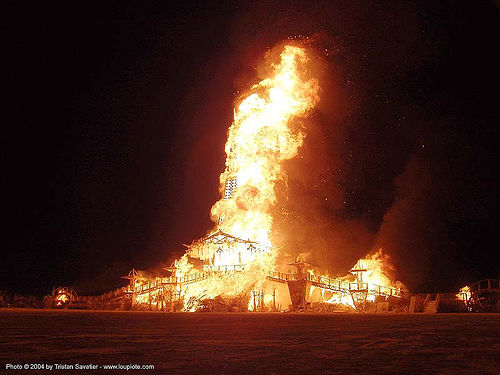 burning man - temple burning, burning man at night, burning man temple, fire, temple burn, temple burning