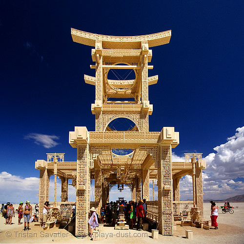 burning man - temple of forgiveness, burning man temple, temple of forgiveness