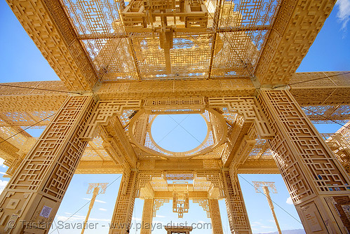 burning man - temple of forgiveness, burning man temple, temple of forgiveness, wood carvings