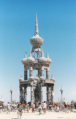 burning man - temple of honor by david best, burning man temple, david best, temple of honor