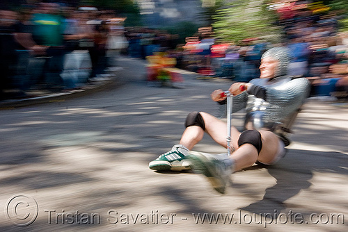 byobw - "bring your own big wheel" race - toy tricycles (san francisco), big wheel, drift trikes, moving fast, potrero hill, race, speed, speeding, toy tricycle, toy trike, trike-drifting