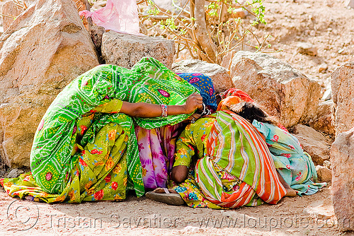 camera-shy indian girls, camera-shy, colorful, girls, hiding, indian women, udaipur