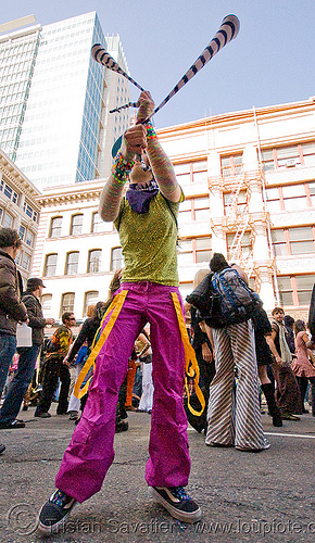 candy kid spinning poi - how weird street faire (san francisco), kandi kid, kandi raver, poi, raver outfits, woman