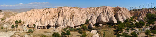 cappadocia - honey valley panorama (turkey country), cappadocia, erosion, fairy chimneys, geology, goreme, göreme, honey valley, hoodoos, landscape, panorama, rock formations, rocks, uchisar, volcanic tuff, üçhisar