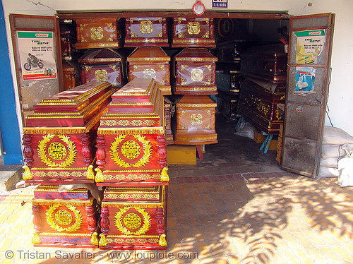 caskets on sale! - coffins - vietnam, caskets, coffins, funeral, mortuary, phan thiet, shop