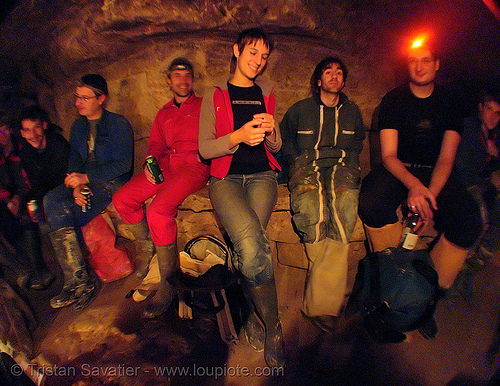 catacombes de paris - renegade party in the catacombs of paris (off-limit area), brewal, cataphiles, cave, clandestines, fred, gael, gaël, illegal, salle des agapes, trespassing, tunnel, underground quarry