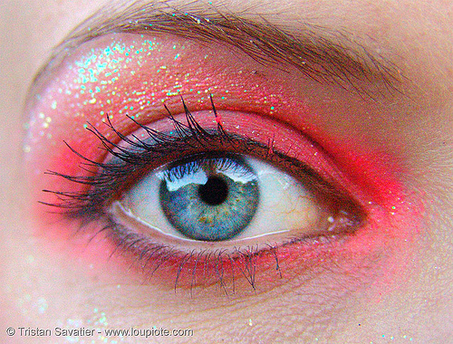 catherine's beautiful eye, beautiful eyes, catherine, closeup, eye color, eyelashes, iris, mascara, woman