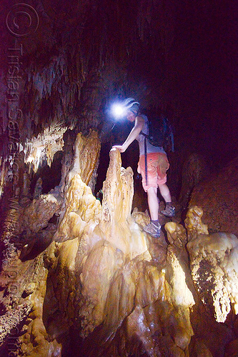 cave formations - caving in mulu (borneo), borneo, cave formations, caver, caving, clearwater cave system, clearwater connection, concretions, gunung mulu national park, malaysia, natural cave, speleothems, spelunkers, spelunking