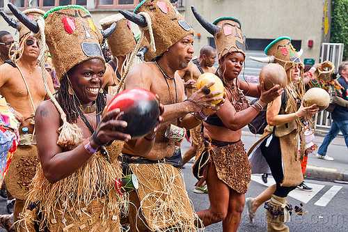 choukaj at the carnaval tropical de paris, caribbean, carnaval tropical, choukaj, costumes, creole, créole, guadeloupe, indigenous culture, man, parade, traditional, tribal, west indies, woman