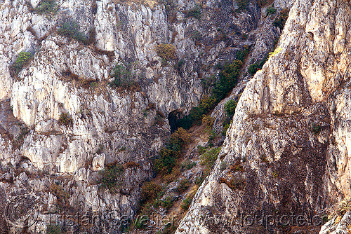 cilanbolu tunnel mouth in a steep narrow ravine (amasya), amaseia, amasya, archaeology, cave, cilanbolu cistern, mağara, mağarası’nda, mountains, tunnel, tüneli, water cistern, water well