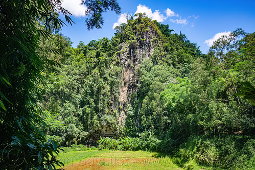 cliff with hanging coffins - londa - toraja cave burial site, burial site, cemetery, grave, graveyard, liang, londa burial cave, tana toraja, tomb
