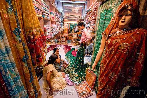 cloth shop - store dummy - delhi (india), cloth, delhi, mannequin, night, shop, store dummy