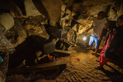 coffins in londa natural cave with coffins - londa - toraja cave burial site, burial site, cemetery, coffins, grave, graveyard, liang, londa burial cave, londa cave, man, tana toraja, tomb