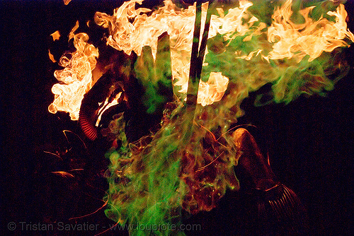 crucible fire arts festival 2007 (oakland, california), burning, fire art, orion fredericks