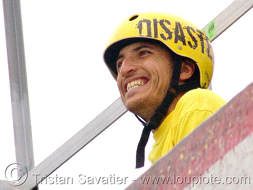 disaster-man - yellow helmet (bulgaria), disaster, man, skateboarding helmet, yellow