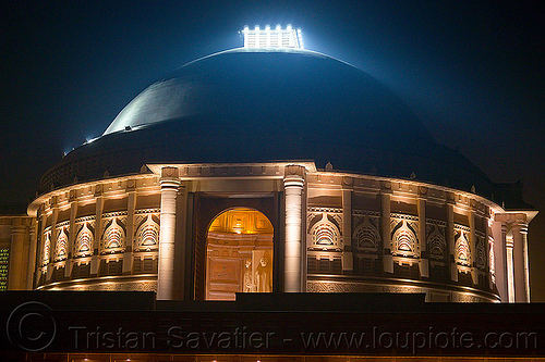 dome monument - ambedkar park - lucknow (india), ambedkar memorial, ambedkar park, architecture, building, dome, lucknow, monument, night