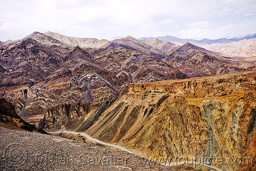 east of lamayuru - leh to srinagar road - ladakh (india), ladakh