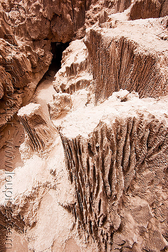 eroded rock salt, canyon, chile, eroded, erosion, rock salt, san pedro de atacama, valle de la luna