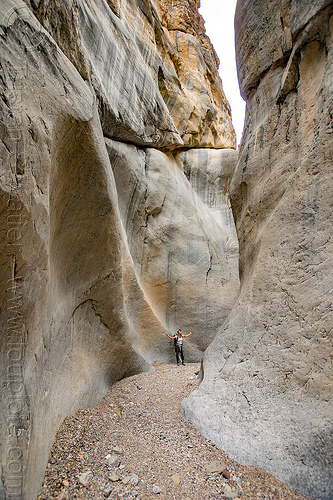 fall canyon - marble walls in the narrows - death valley national park (california), death valley, fall canyon, hiking, marble rock, narrows