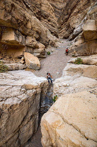fall canyon - top of the dry waterfall - death valley national park (california), death valley, fall canyon, hiking