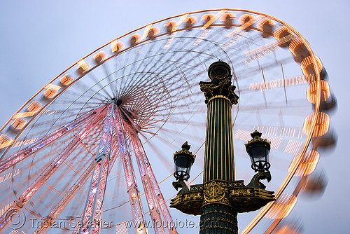 ferris wheel (grande roue) - place de la concorde (paris), ferris wheel, grande roue, moving, place de la concorde, tuilleries