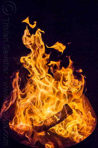 fire - flames - fire pit at night, bonfire, burning, fire pit, night, patterns, wood fire