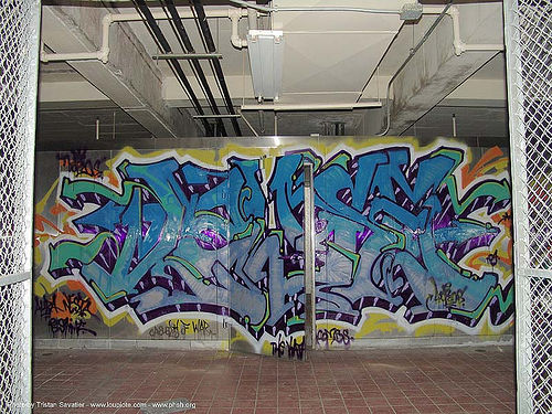 freezer - graffiti - abandoned hospital (presidio, san francisco), abandoned building, abandoned hospital, graffiti, presidio hospital, presidio landmark apartments, trespassing