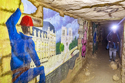 fresques de baptême des promotions de l'école des mines de paris - catacombes de paris - catacombs of paris (off-limit area), cataphile, cave, clandestines, ecole des mines, illegal, mural, painting, street art, trespassing, underground quarry
