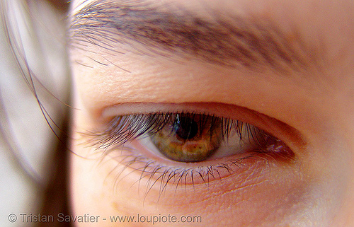 gaëlle's eye - eyelashes, beautiful eyes, closeup, eye color, iris, woman