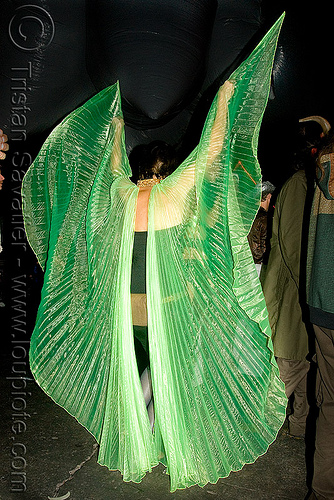 ghostship halloween party on treasure island (san francisco) - space cowboys, ghostship 2008, halloween, party costume, veil, woman