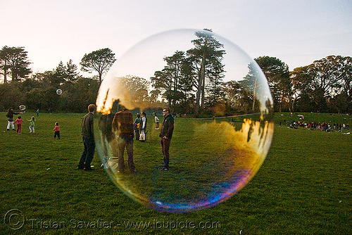 giant soap bubble - golden gate park (san francisco), golden gate park, soap bubble