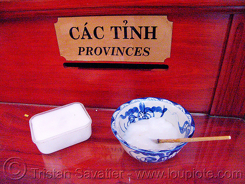 glue for postage stamps - vietnam, bowl, các tỉnh, ho chi minh city, mailbox, post office, provinces, saigon, stamp glue