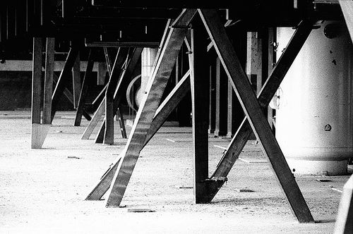 grands moulins de paris, beam, industrial mill, trespassing, wood