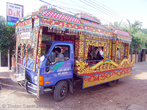 hearse - funeral - vietnam, funeral, hearse, mortuary, phan thiet