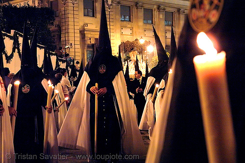 hermandad del museo - semana santa en sevilla, easter, el museo, hermandad del museo, nazarenos, semana santa, sevilla