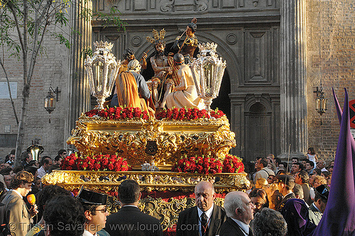 hermandad del valle - paso de cristo - semana santa en sevilla, easter, el valle, float, hermandad del valle, paso de cristo, sacred art, semana santa, sevilla