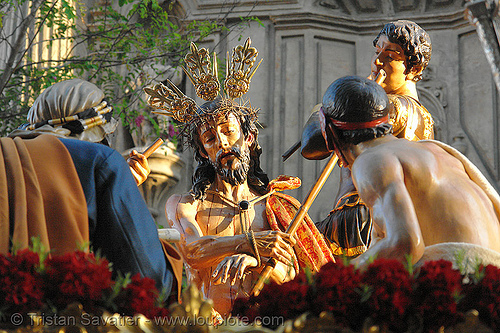 hermandad del valle - paso de cristo - semana santa en sevilla, easter, el valle, float, hermandad del valle, paso de cristo, sacred art, semana santa, sevilla