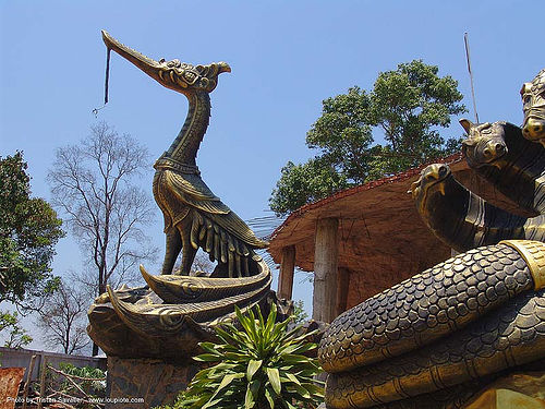hindu park near phu ruea, west of loei (thailand), brass, hindu, hinduism, sculptures