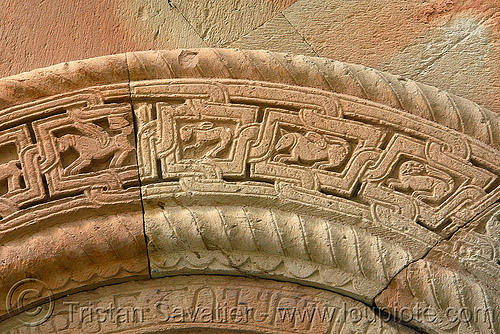 işhan monastery - georgian church ruin (turkey country), byzantine architecture, decoration, detail, geometric, georgian church ruins, horse, ishan church, ishan monastery, işhan, low-relief, motives, orthodox christian, pegasus, rabbit