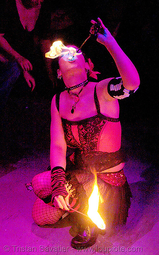 jaden "la rosa" eating fire - LSD fuego, bohemian carnival, eating fire, fire dancer, fire dancing, fire eater, fire eating, fire performer, night