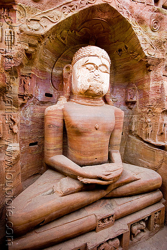 jain temple - gwalior (india), caves, gwalior, india, jain temple, jainism, rock-cut, sculptures, statue, tirthankaras